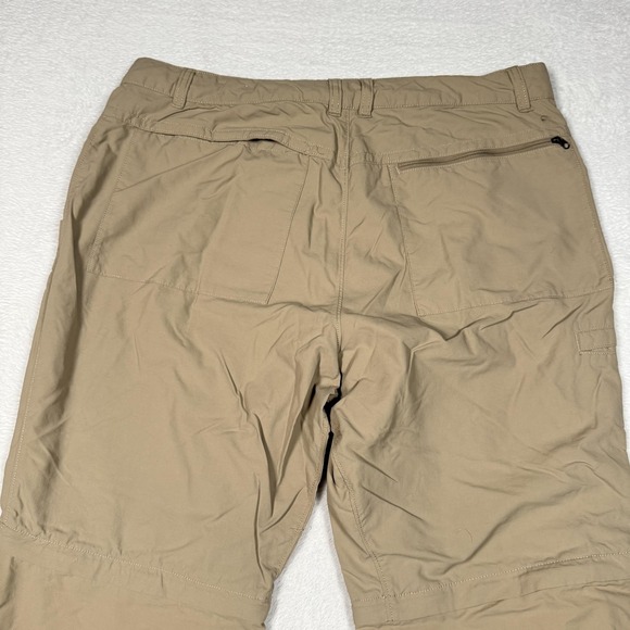 The North Face Pants Mens 36 Long Khaki Convertible Zip Off Hiking Lightweight - Picture 10 of 16